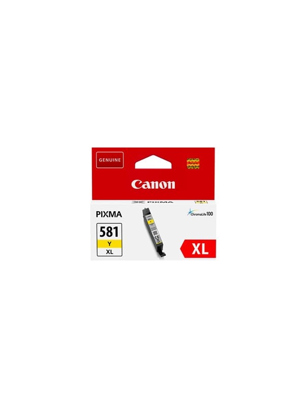 Produktfoto för Canon CLI-581M - XL-bläckpatron, gul, hög kapacitet, 8,3 ml