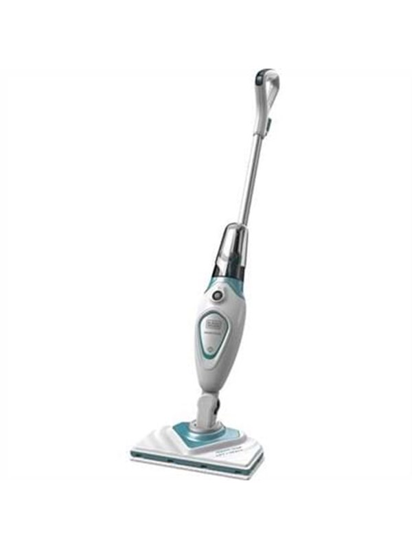 Produktfoto för BLACK+DECKER FSM1616 Steam Mop - Ångdammsugare - spak - vit / blå