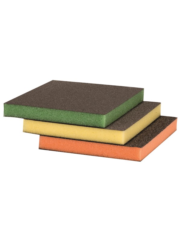 Bosch 3 stk. sandpapper, kontur 120 x 98 x 13 mm, M, F, SF