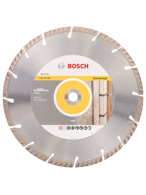 Bosch Diamantkapskiva Standard for Universal 300 x 20 300x20x3.3x10mm