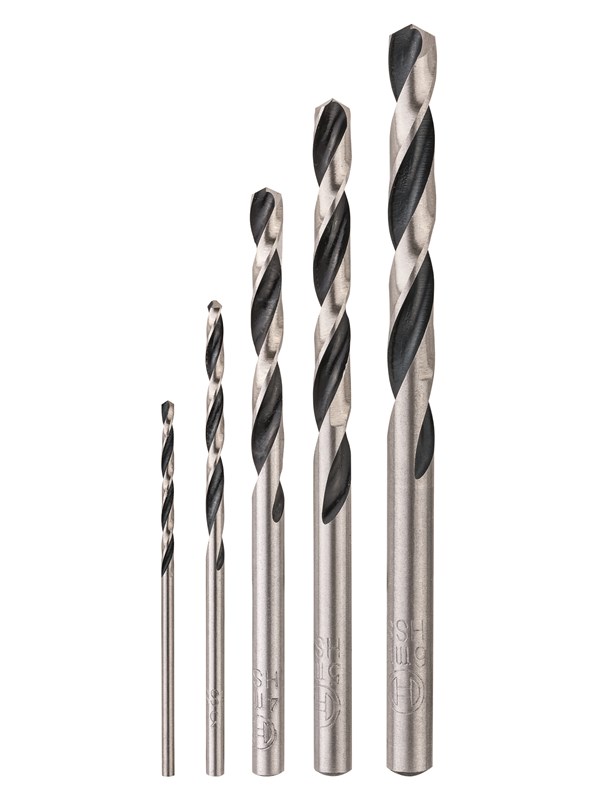 Bosch HSS spiralborrbit med PointTeQ 5 stk sats