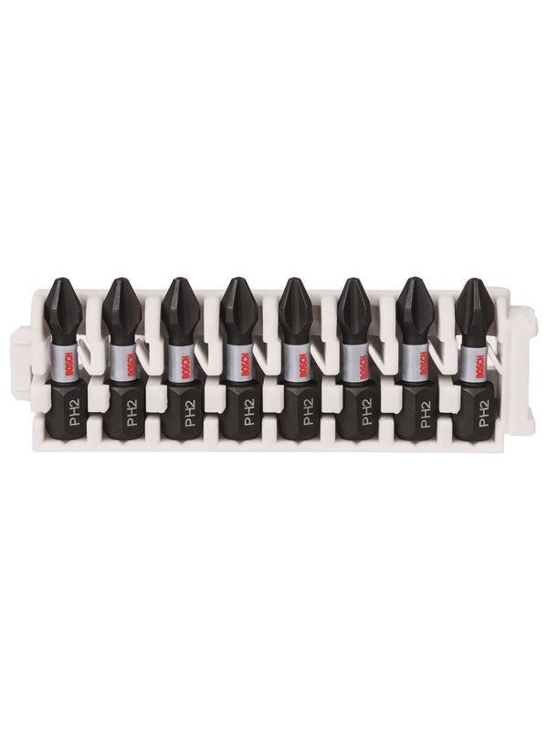 Bosch Impact Control bitspaket, 8 delar, 8×PH2