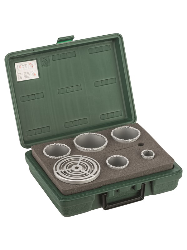 Bosch 5-delars HM-bestyckad hålsågssats 33; 53; 67; 73; 83 mm