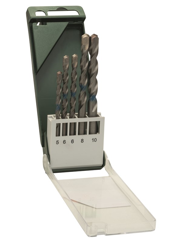 Bosch 5-delars betongborrsats 5,0 x 85; 6,0 x 100; 6,0 x 100; 8,0 x 120; 10,0 x 120