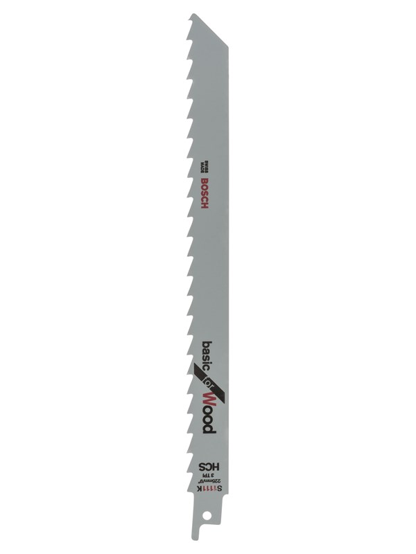 Bosch Tigersågblad HCS, S 1111 K Basic for Wood