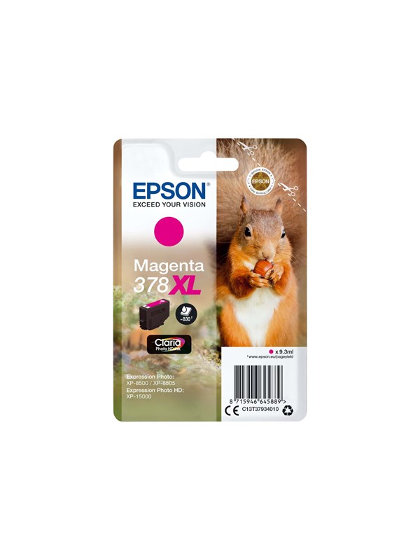 Produktfoto för Epson Bläckpatron T3788 XL Magenta