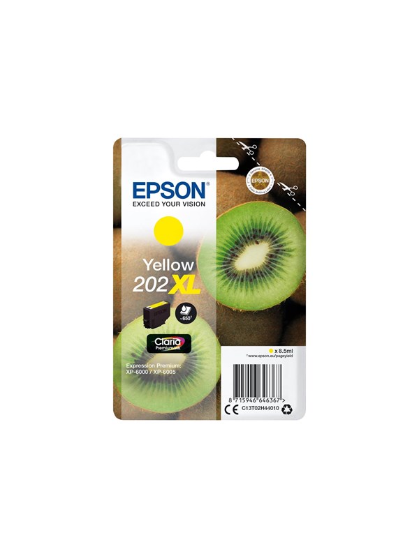 Produktfoto för Epson Bläckpatron T202 XL Gul