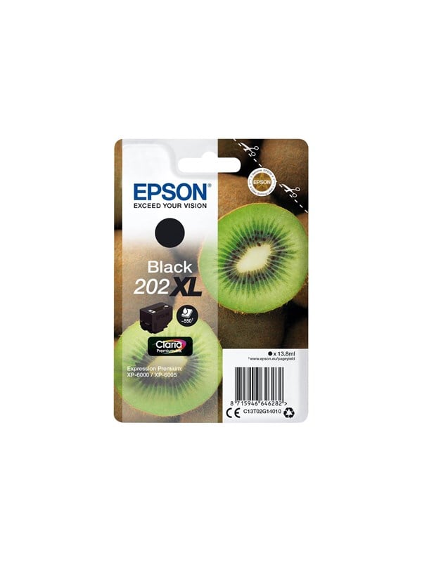 Produktfoto för Epson Bläckpatron T202 XL Svart