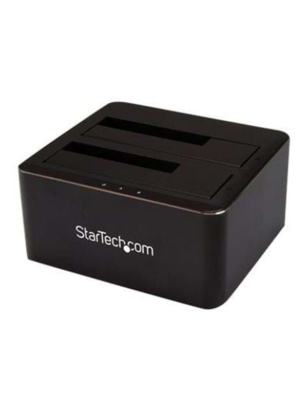 StarTech.com Dual Bay SATA HDD Docking Station for 2.5/3.5" HDDs - USB 3.0