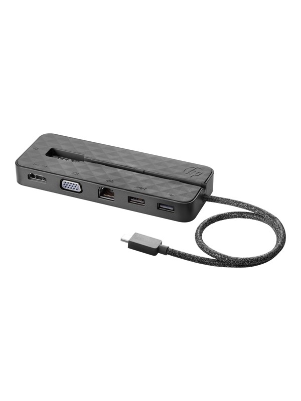 HP USB-C mini Dock - USB-C - VGA HDMI - 1GbE