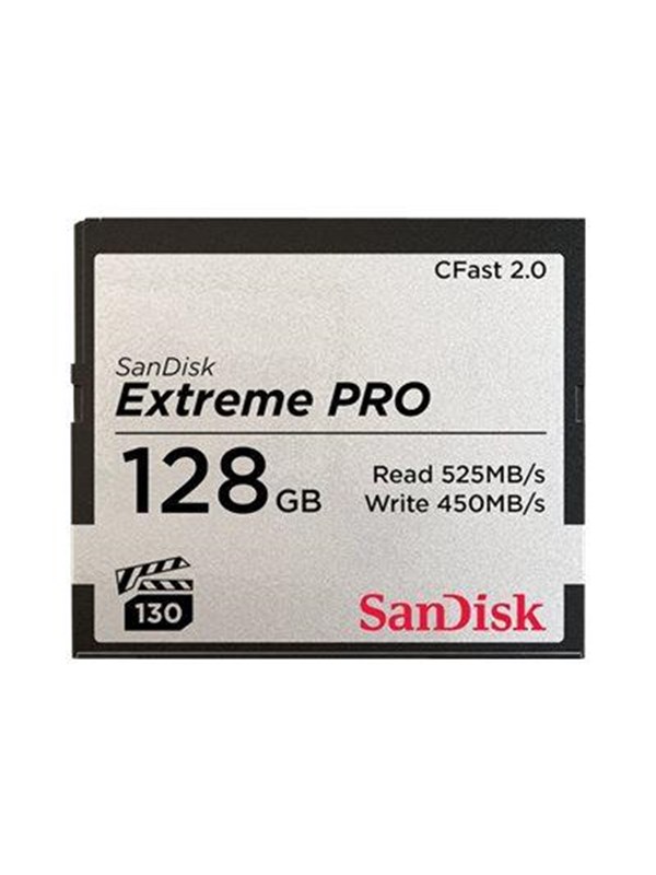 SANDISK Extreme Pro CFast 2.0 - 525MB/s - 128GB