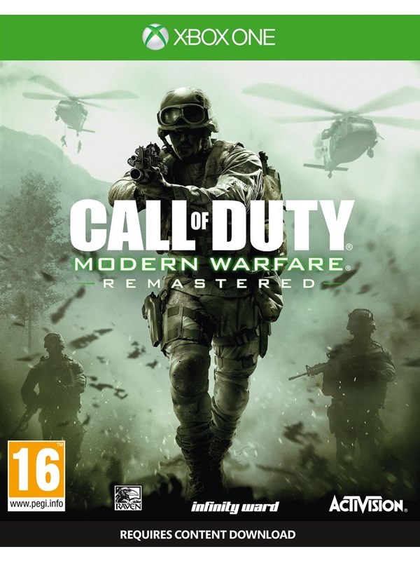 Call Of Duty: Modern Warfare Remastered Microsoft Xbox One Fps