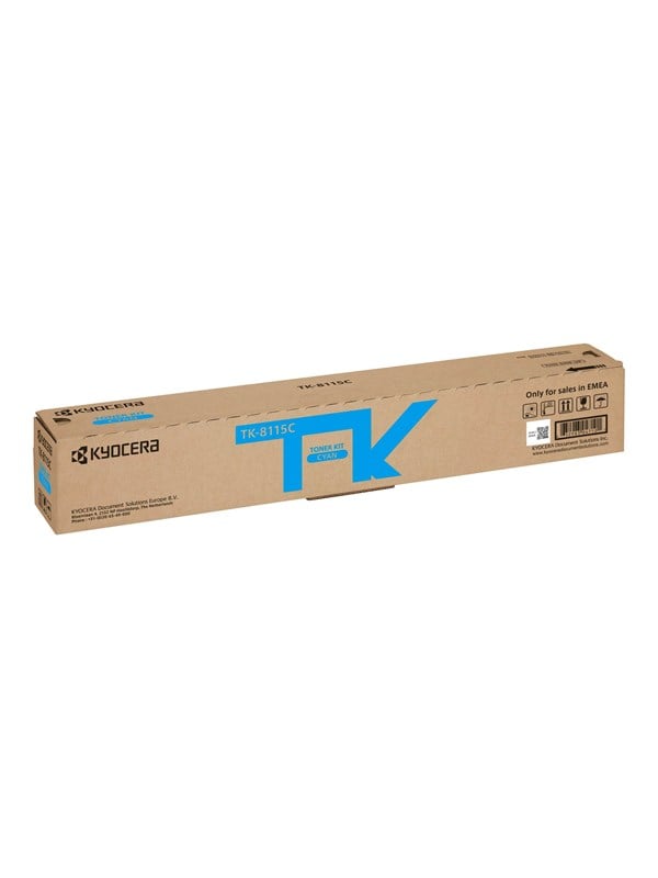 Kyocera 1T02P3CNL0 / TK 8115C Cyan Toner