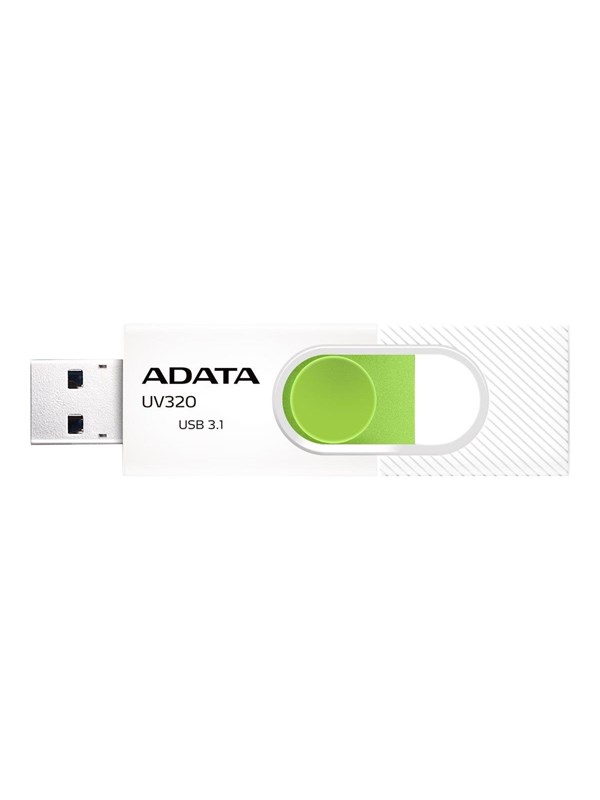 A-Data UV320 - Vit - 128GB - USB-minne