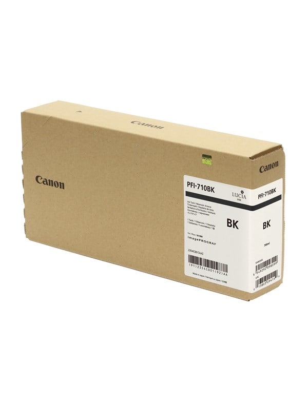 Produktfoto för Canon Bläckpatron PFI-710BK Svart