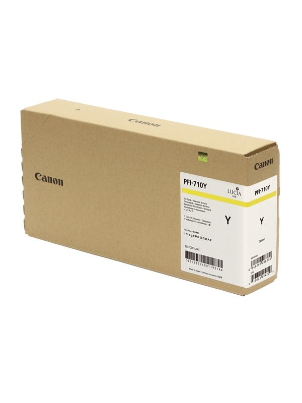 Produktfoto för Canon Bläckpatron PFI-710Y Gul