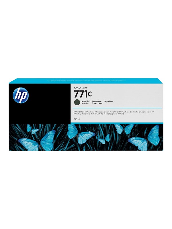 Produktfoto för HP Bläckpatron B6Y07A 771C Mattsvart