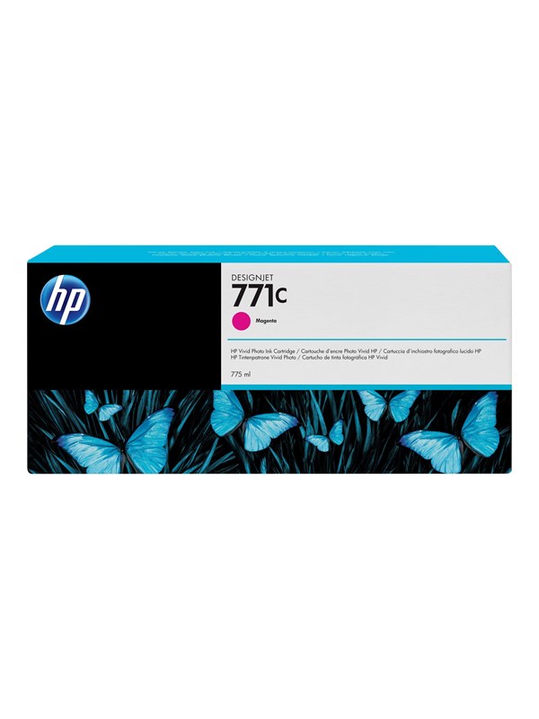 Produktfoto för HP Bläckpatron B6Y09A 771C Magenta