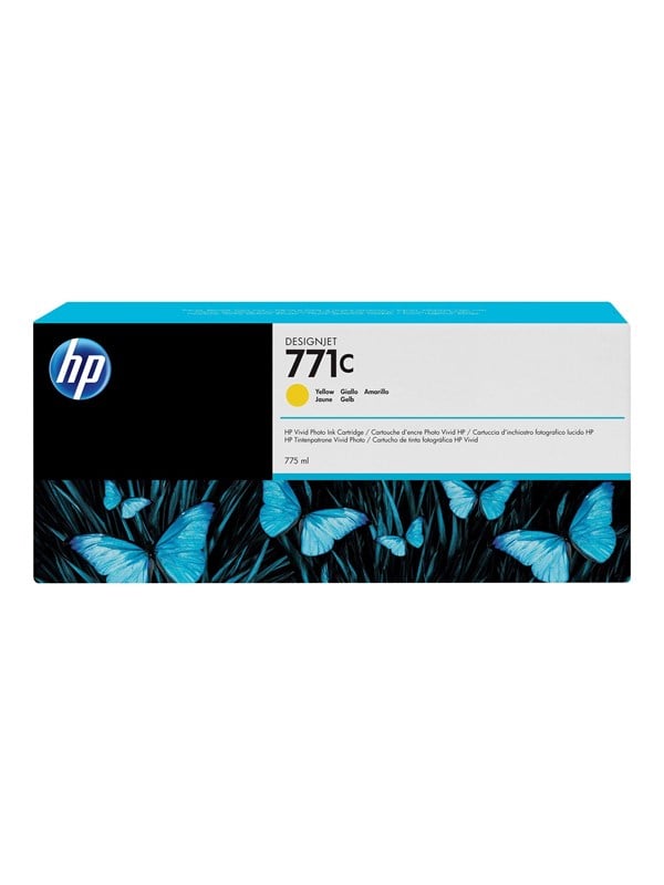 Produktfoto för HP Bläckpatron B6Y10A 771C Gul