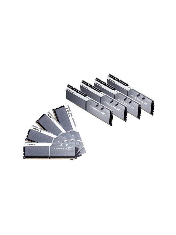 G.skill Trident Z Ddr4 3600 128gb Cl17 Octa Channel 8 Pcs Intel Xmp Silver