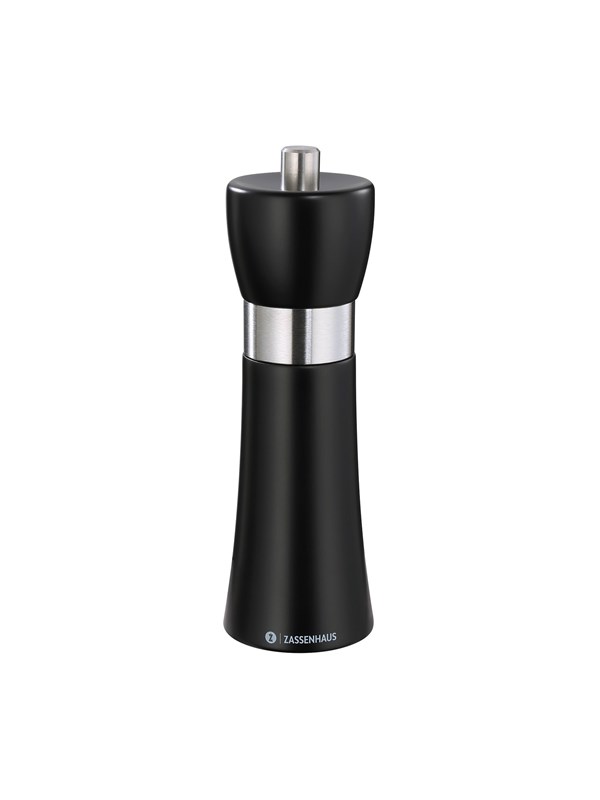 Zassenhaus Hamborg salt grinder 18 cm black