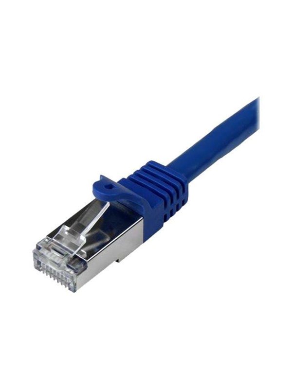 StarTech.com 0.5m Blue Cat6 / Cat 6 Shielded (SFTP) Patch Cable 0.5 m - patchkabel - 50 cm - blå