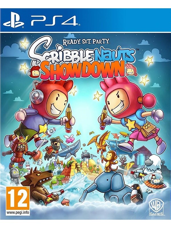 Scribblenauts: Showdown Sony Playstation 4 Party