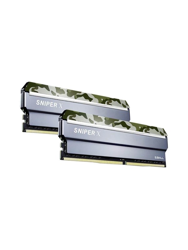 G.skill Sniper X Ddr4 3000 16gb Cl16 Dual Channel 2 Pcs Intel Xmp Silver