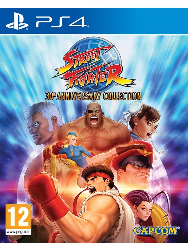 Street Fighter: 30th Anniversary Collection - Sony PlayStation 4 - Kampsport