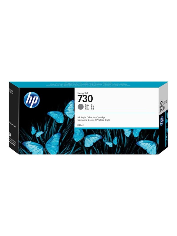 Produktfoto för HP Bläckpatron P2V72A 730 Grå