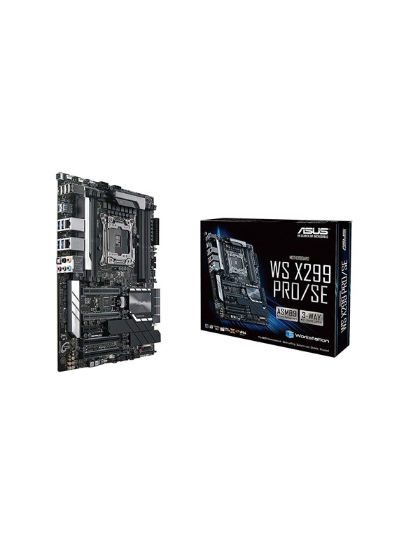 ASUS WS X299 PRO/SE Moderkort - Intel X299 - Intel LGA2066 - DDR4 RAM - ATX