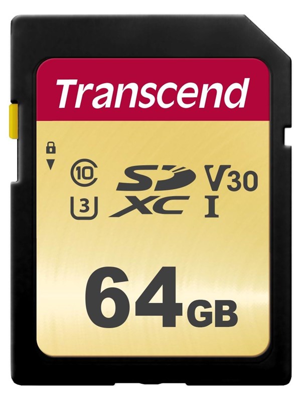 Transcend 500s Sdxc Uhs 3 64gb