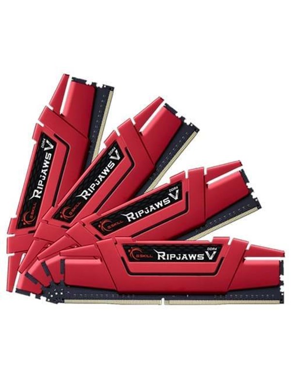 G.skill Ripjaws V Ddr4 3600 64gb Cl19 Quad Channel 4 Pcs Intel Xmp Röd