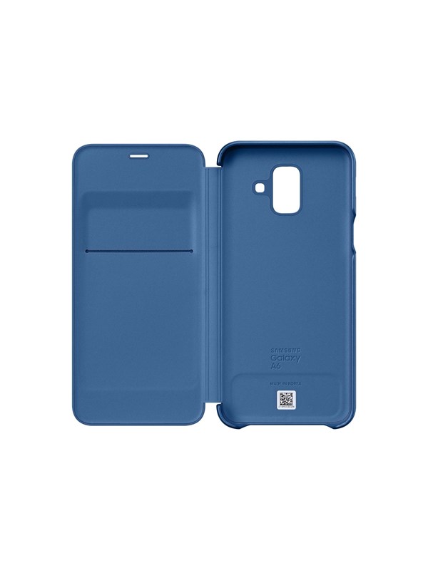 Samsung Galaxy A6 Wallet Cover Blue