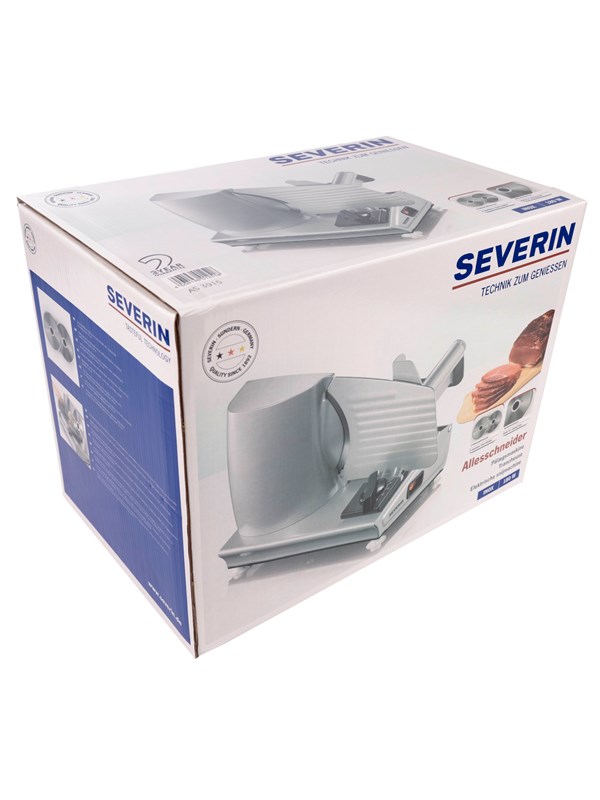 SEVERIN Påläggsmaskin AS 3915 - slicer - silver - 180 W
