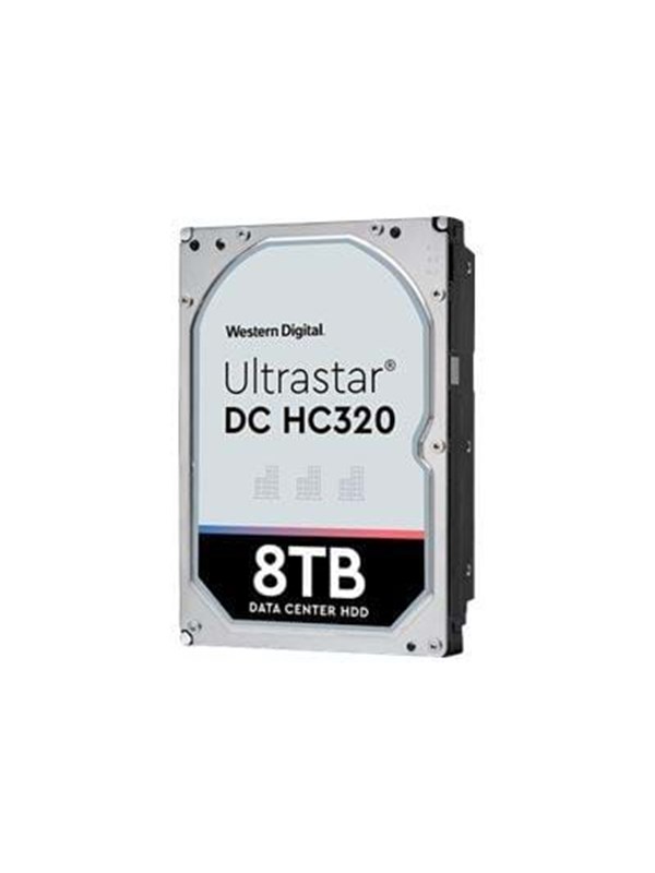 HGST WD Ultrastar DC HC320 HUS728T8TL5204 - 8TB - Hårddisk - 0B36400 - Serial Attached SCSI 3 - 3,5"