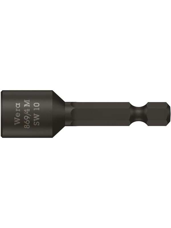 Wera 869/4 m nutsetters magnetic 10.0 x 65 mm