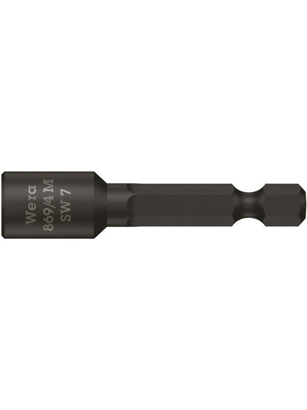 Wera 869/4 m nutsetters magnetic 7.0 x 65 mm