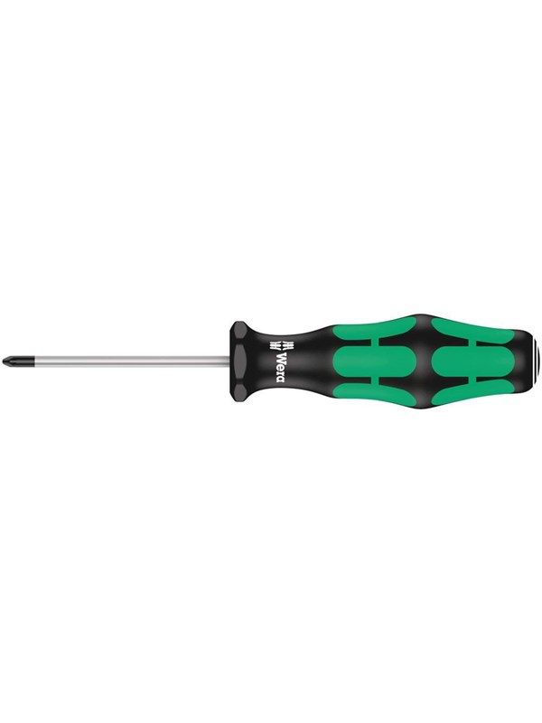 Wera 355 pz screwdriver for pozidriv screws pz 0 x 60 mm