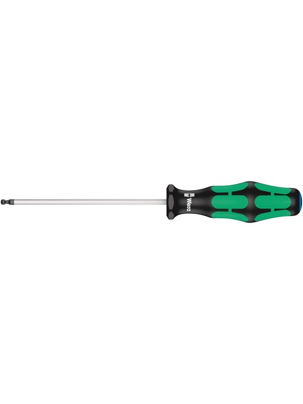 Wera 352 Ball end screwdriver for hexagon socket screws. 3.0 x 100 mm