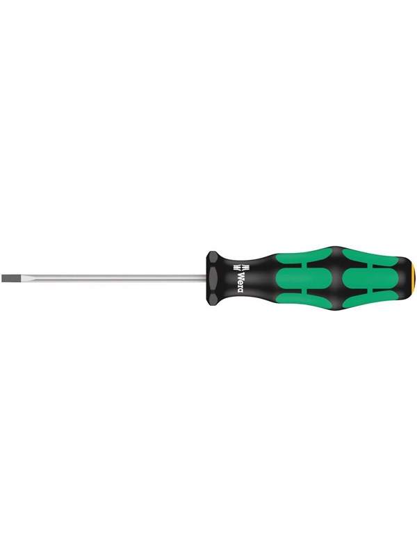 Wera 335 screwdriver for slotted screws 0.5 x 3.0 x 80 mm