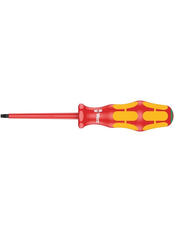 Wera 167 i vde insulated screwdriver for torx® screws tx 15 x 80