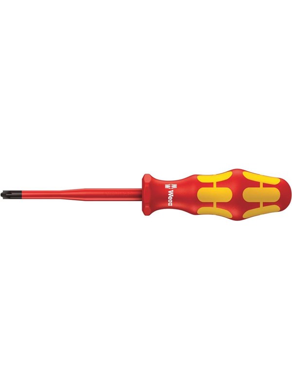 Wera 165 is pz/s vde insulated screwdriver with reduced blade dia
