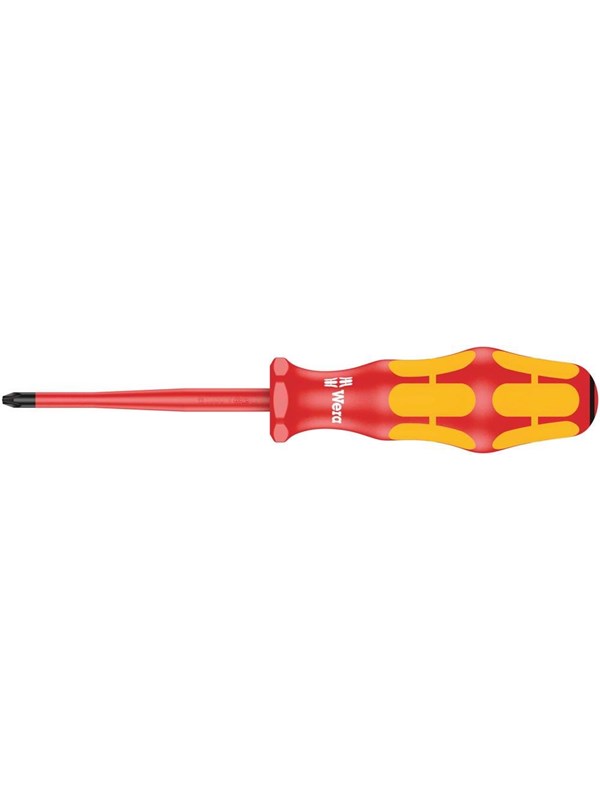 Wera 165 is pz vde insulated screwdriver with reduced blade diame