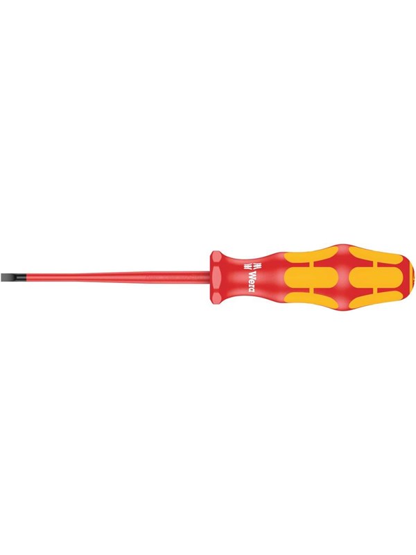 Wera 160 is vde insulated screwdriver with reduced blade diameter