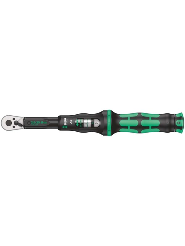 Wera torque wrench 1/4 click-torque a 6
