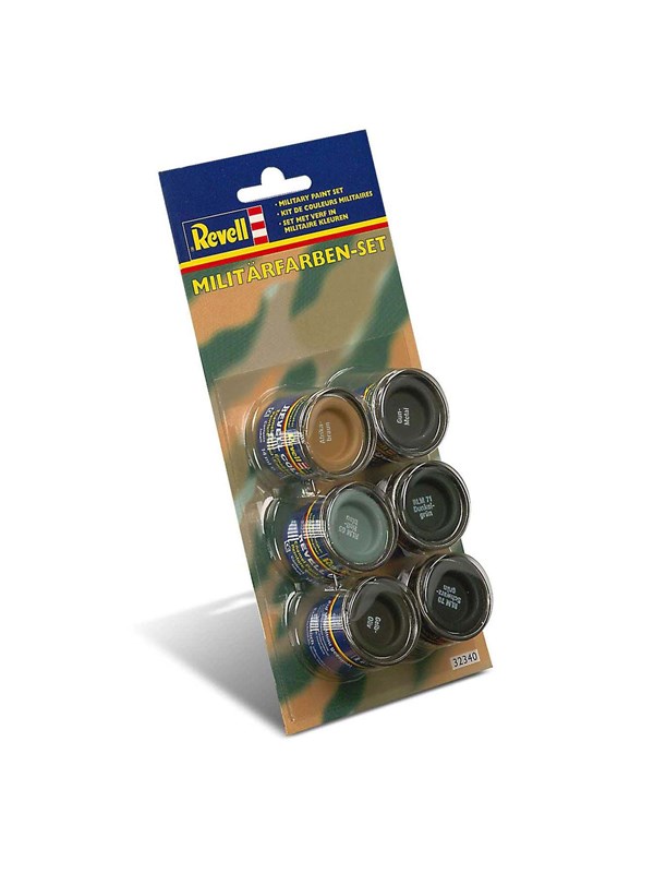 Produktfoto för Revell Enamel Paint-Legerkleurenset
