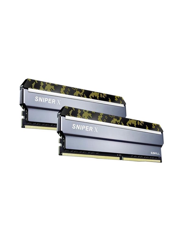 G.skill Sniper X Ddr4 2666 16gb Cl19 Dual Channel 2 Pcs Intel Xmp Silver