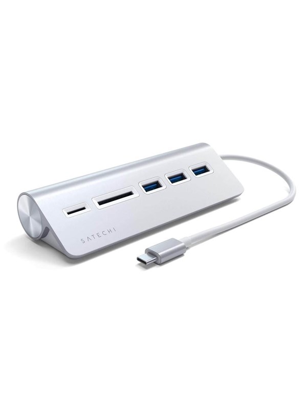 Satechi USB-C Combo Hub for Desktop USB Hub - 3 porte - Silver