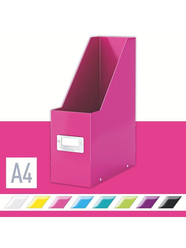 Leitz Tidskriftssamlare Click & Store WOW Rosa